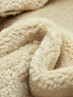 COMMENSE Too Blessed Sherpa Lined Shearling Leather Flight Jacket* Outerwear|Jackets