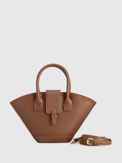 COMMENSE Top Handle Basket Bag* Bags|Accessories