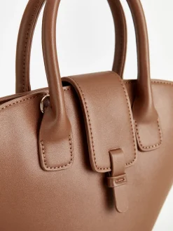 COMMENSE Top Handle Basket Bag* Bags|Accessories