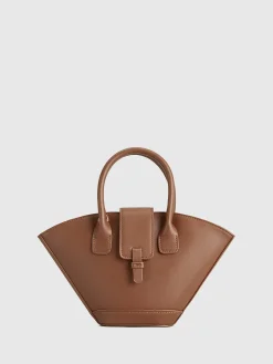 COMMENSE Top Handle Basket Bag* Bags|Accessories