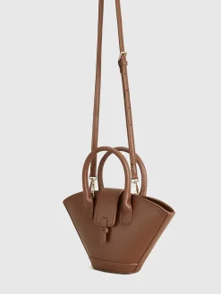COMMENSE Top Handle Basket Bag* Bags|Accessories