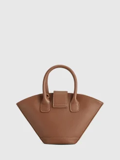 COMMENSE Top Handle Basket Bag* Bags|Accessories