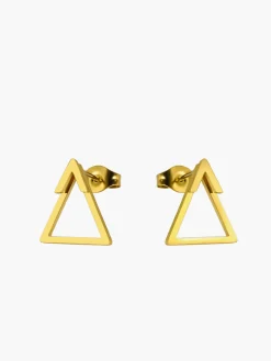 COMMENSE Triangle Stud Earrings* Earrings|Accessories
