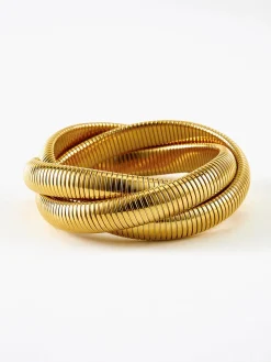 COMMENSE Triple Hoop Twist Bracelet* Rings & Bracelets|Accessories