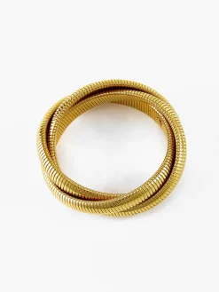 COMMENSE Triple Hoop Twist Bracelet* Rings & Bracelets|Accessories