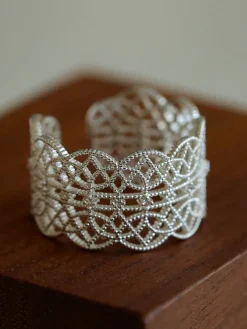 COMMENSE Tunnel Metal Lace Open Ring* Rings & Bracelets|Accessories