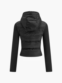 COMMENSE Turtleneck Hooded Slim Winter Coat* Outerwear|Coats