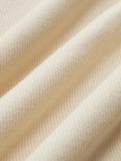COMMENSE Turtleneck Ribbed Ruffle Sleeve Blouse* Blouses & Shirts|Tops