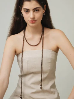 COMMENSE Twinkling Light Gemstone Necklace* Necklaces|Accessories