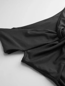 COMMENSE Twist Front Off Shoulder Top* T-shirts|Tops