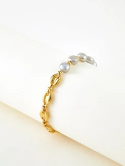 COMMENSE Two Tone Magnetic Bracelet* Rings & Bracelets|Accessories