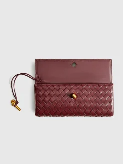 COMMENSE Two Way Woven Flap Clutch Shoulder Bag* Bags|Accessories