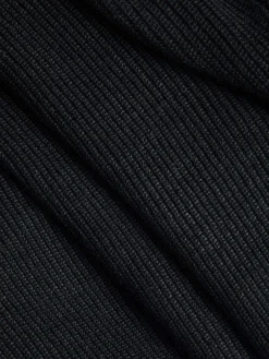 COMMENSE Two-Tone Panel Knit Top* Sweater Tops|Sweaters & Cardigans