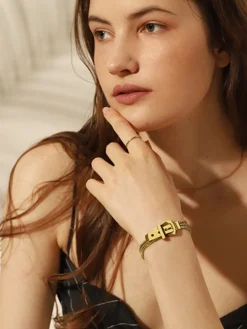 COMMENSE Unisex Triple Chain Bracelet* Rings & Bracelets|Accessories