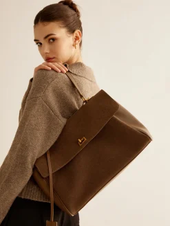 COMMENSE Utility Large Capacity Flap Shoulder Bag* Bags|Accessories