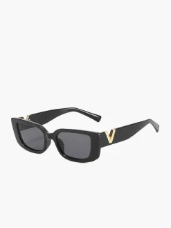 COMMENSE V-Detail Square Sunglasses* Sunglasses|Accessories