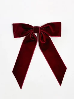 COMMENSE Velvet Bow Hair Clip* Hair Claws & Hats|Accessories