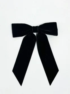 COMMENSE Velvet Bow Hair Clip* Hair Claws & Hats|Accessories