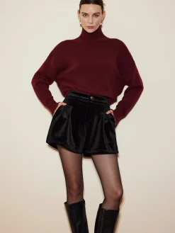 COMMENSE Velvet Cozy Shorts* Shorts|Bottoms