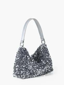 COMMENSE Velvet Sequins Armpit Bag* Bags|Accessories