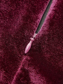 COMMENSE Velvet Zipper Slim Tank Dress* Dresses