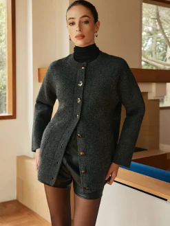 COMMENSE Versatile Breasted Soft Cardigan* Cardigans|Sweaters & Cardigans