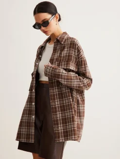 COMMENSE Versatile Plaid Polo Shirt* Blouses & Shirts