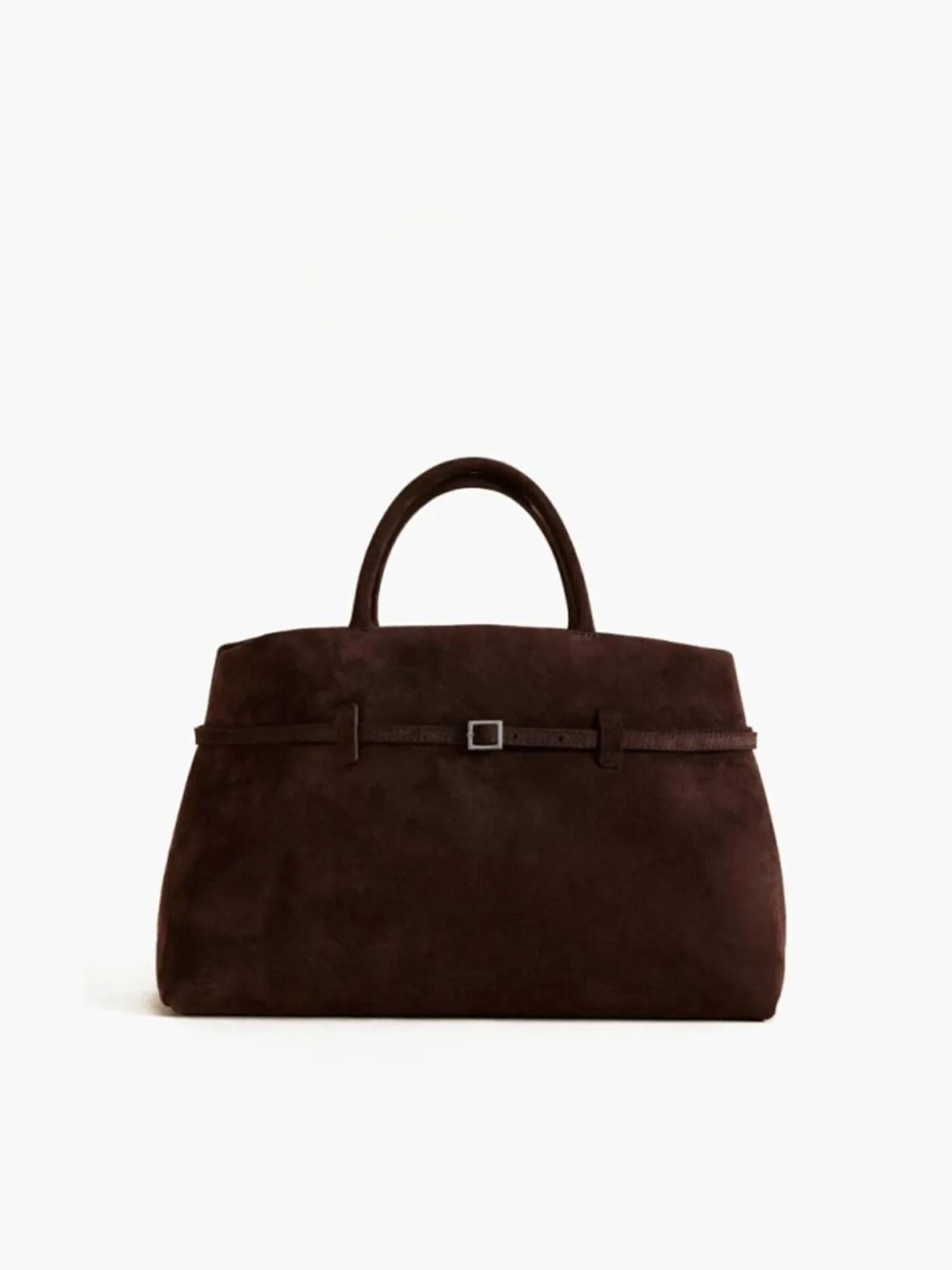 COMMENSE Vintage Buckle-Design Top-Handle Bag* Bags|Accessories