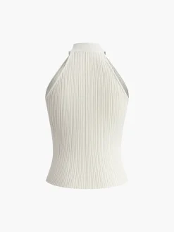 COMMENSE Vintage Button Sweater Vest* Sweater Vests|Sweaters & Cardigans