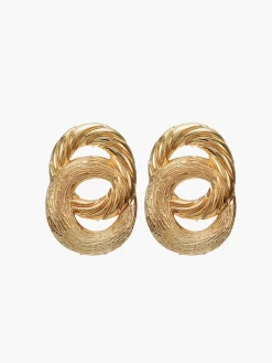 COMMENSE Vintage Cross Circular Drop Earrings* Earrings|Accessories