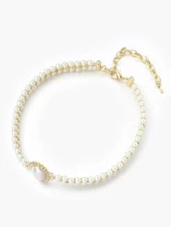 COMMENSE Vintage Double Layer Faux Pearl Choker Necklace* Necklaces|Accessories