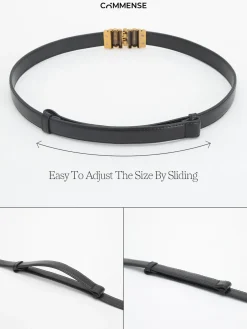 COMMENSE Vintage Faux Leather Belt* Belts & Chain|Accessories
