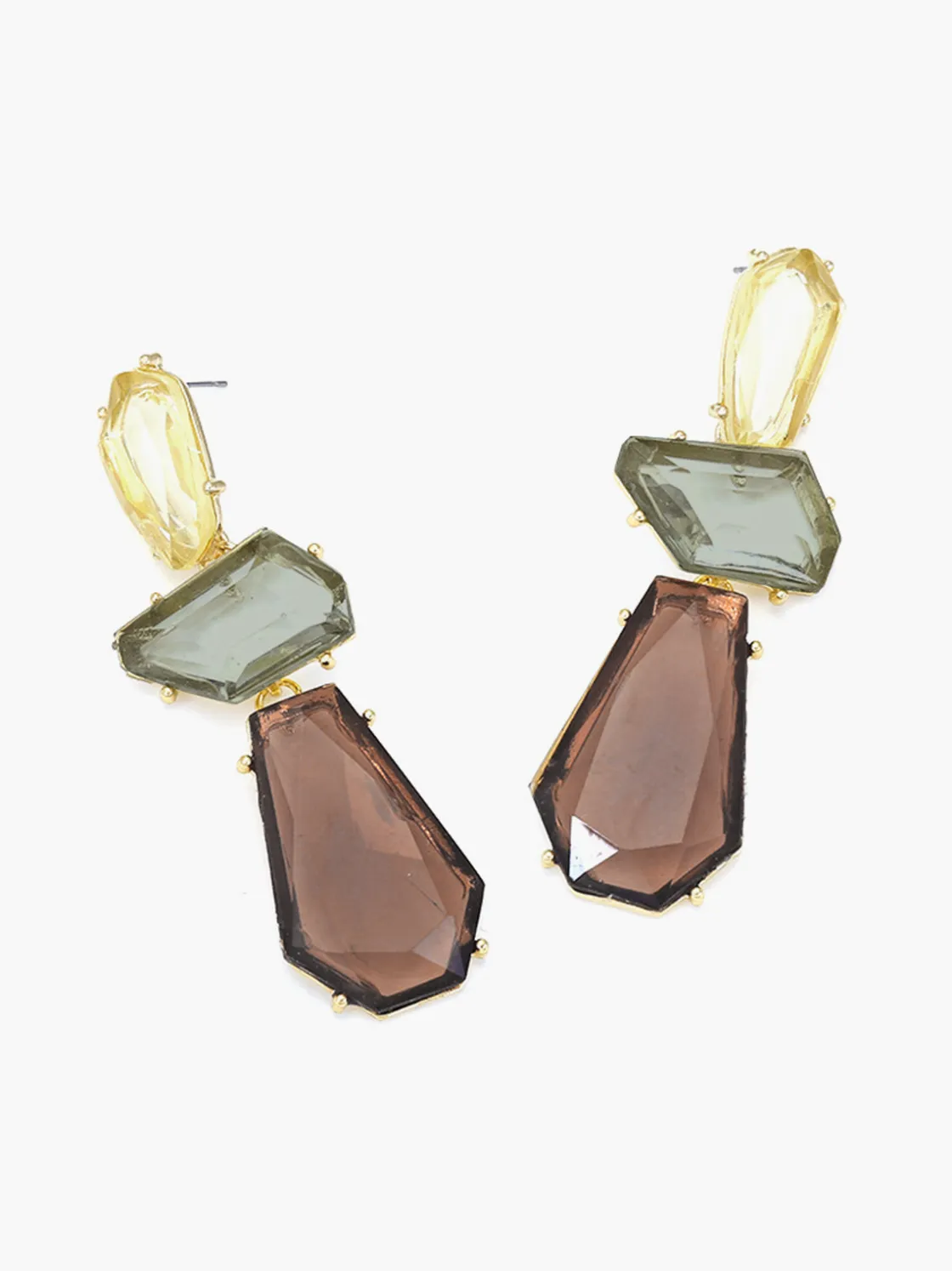 COMMENSE Vintage Geometric Drop Earrings* Earrings|Accessories