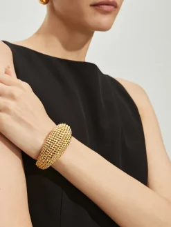 COMMENSE Vintage Hollow Out Beaded Open Bracelet* Rings & Bracelets|Accessories