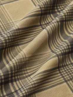 COMMENSE Vintage Plaid Midi Skirt* Skirts|Bottoms