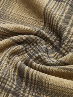 COMMENSE Vintage Plaid Midi Skirt* Skirts|Bottoms