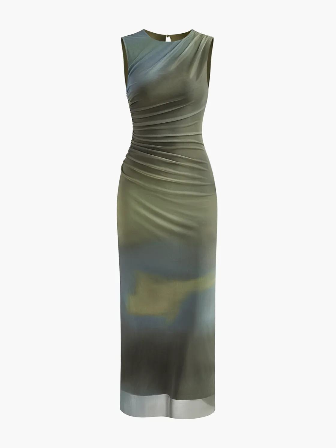 COMMENSE Vintage Pleated Tulle Dress* Casual Dresses|Summer Dresses