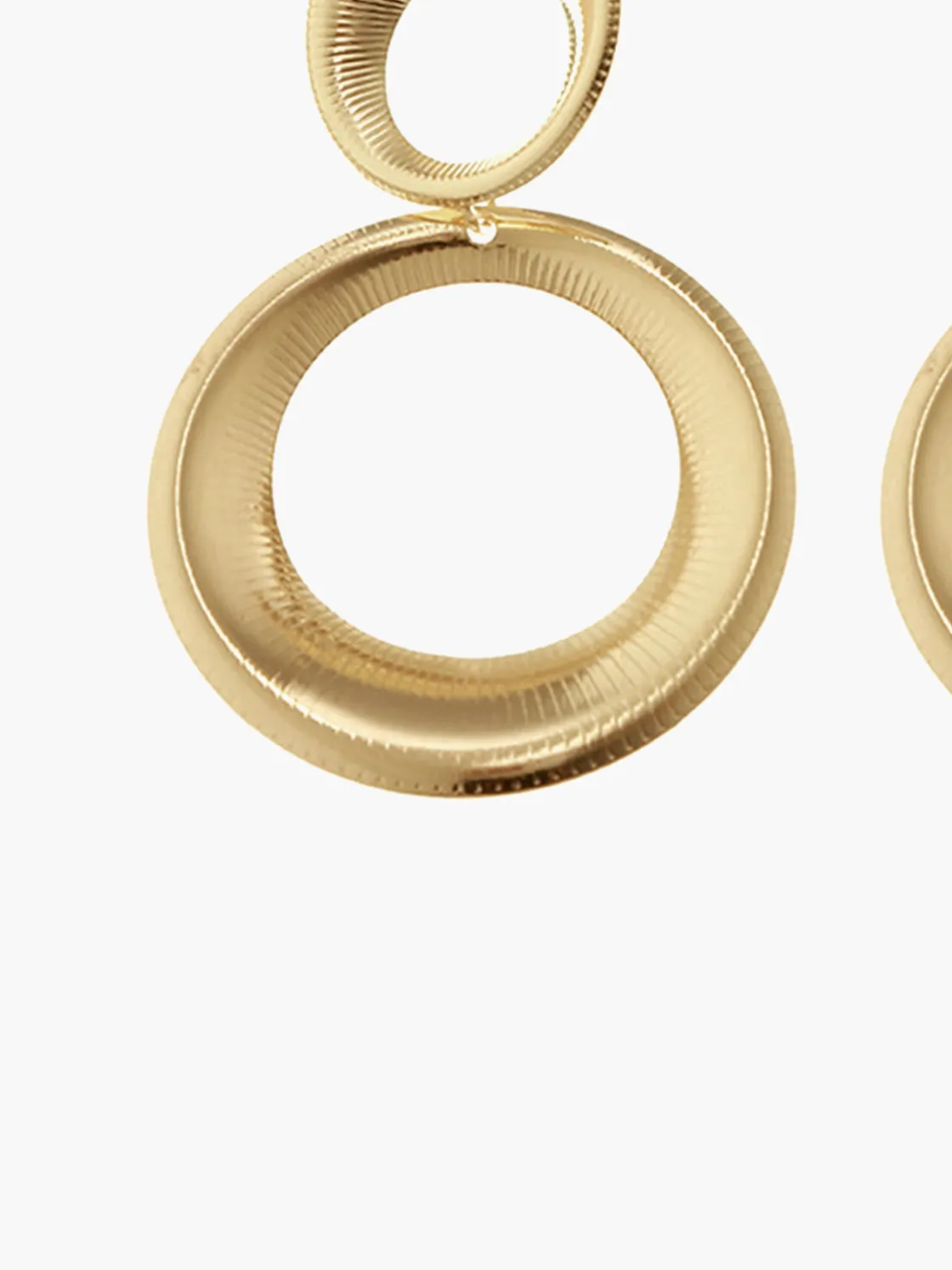 COMMENSE Vintage Round  Bold Pendant Earrings* Earrings|Accessories