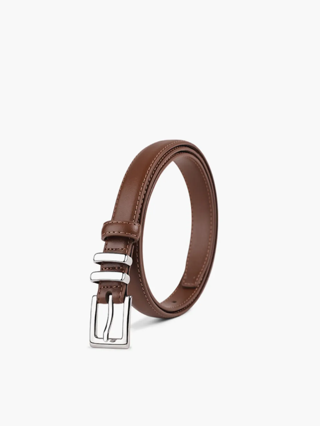 COMMENSE Vintage Soft Buckle Slim Belt* Belts & Chain|Accessories