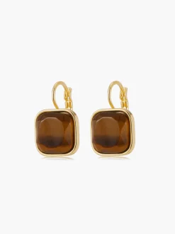 COMMENSE Vintage Square French Hook Earrings* Earrings|Accessories