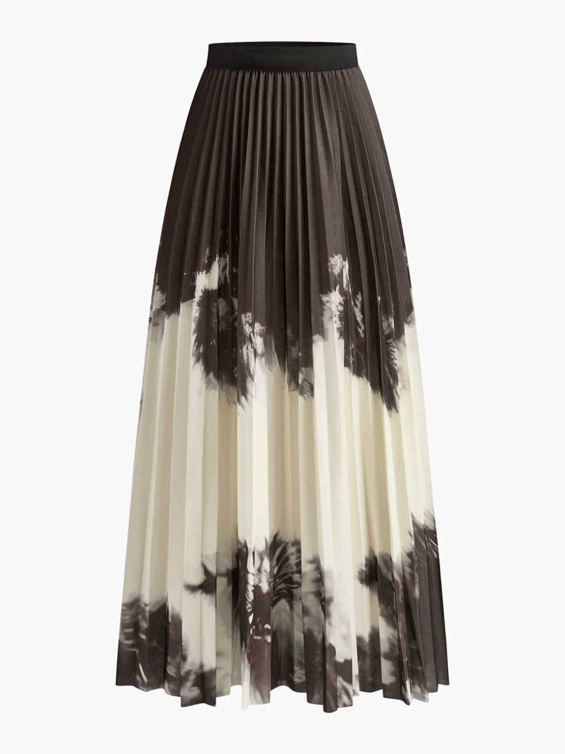 COMMENSE Vintage Tie Dye Pleated Skirt* Skirts|Bottoms
