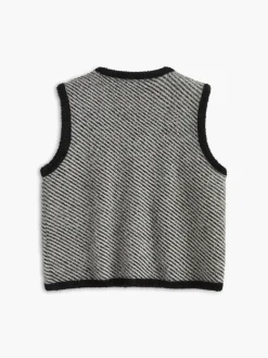 COMMENSE Vintage V-Neck Metal Button Sweater Vest* Sweater Vests|Sweaters & Cardigans