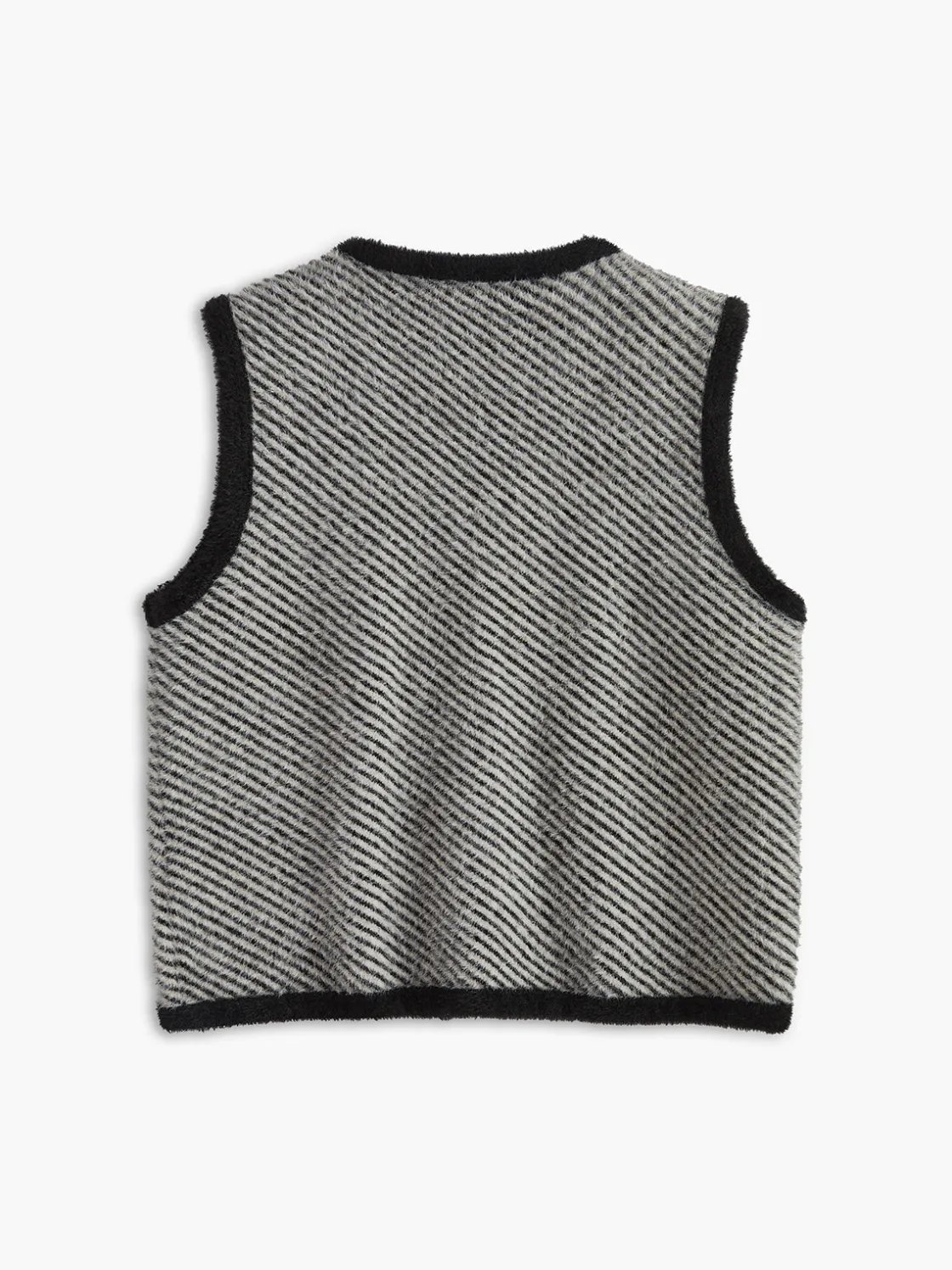 COMMENSE Vintage V-Neck Metal Button Sweater Vest* Sweater Vests|Sweaters & Cardigans