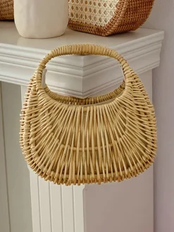 COMMENSE Vintage Wicker Basket Bag* Bags|Accessories