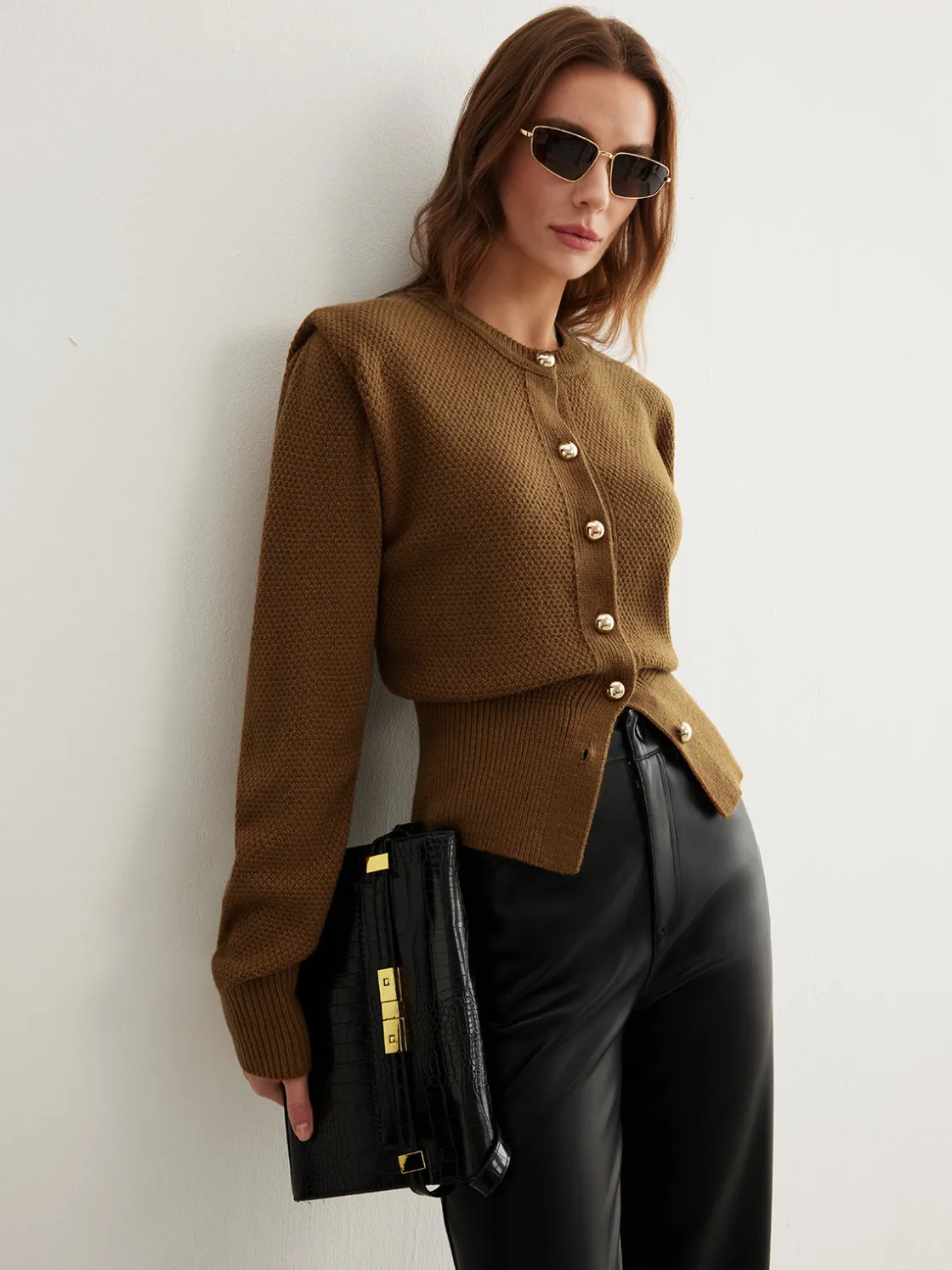 COMMENSE Vintage Wool-Blend Button Down Cardigan* Cardigans|Sweaters & Cardigans