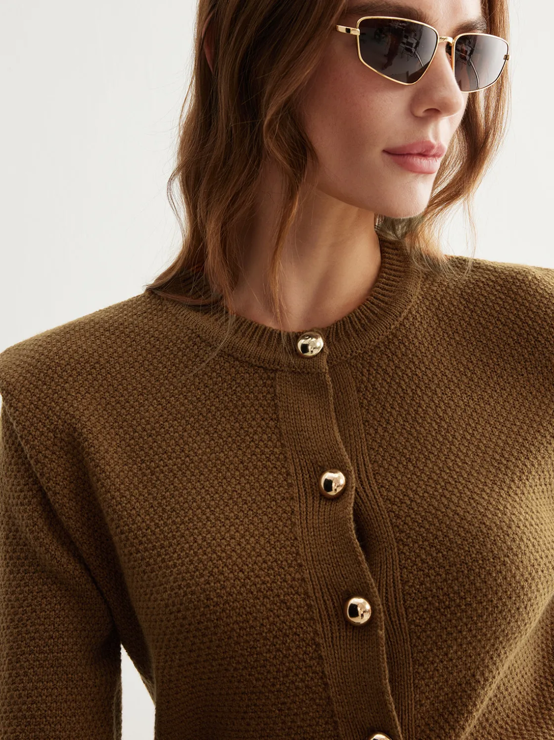 COMMENSE Vintage Wool-Blend Button Down Cardigan* Cardigans|Sweaters & Cardigans
