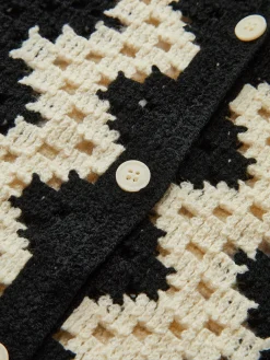 COMMENSE V-Neck Chevron Breasted Cardigan* Knitwear|Tops