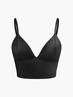 COMMENSE V-Neck Jersey Corset* Corset Tops|Tops