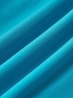 COMMENSE V-Neck Pleated Bell-Sleeve Dress* Casual Dresses|Cocktail & Party Dresses