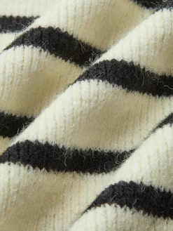 COMMENSE V-Neck Striped Tie Sweater Vest* Sweater Vests|Sweaters & Cardigans